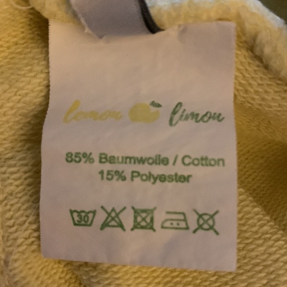 Lemon Ve Limon Pastell Sweatpants Yellow Size L - Picture 7 of 9